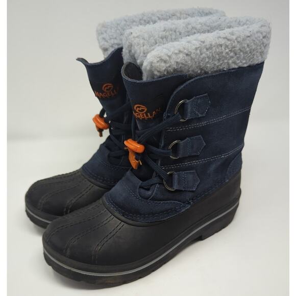 magellan Other - Magellan 3m Thinsulate 200g Insulation Boys Leather Winter Snow Boots Size 5